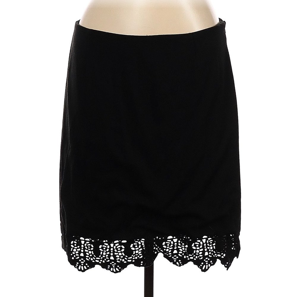 Laundry by Shelli Segal Black Skirt, 12